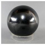 Polished Russian Shungite Sphere, 3.25" Polished Russian Shungite Sphere, 3.25"