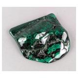 Polished Malachite Mineral Sample, 3.5" x 3"  Polished Malachite Mineral Sample, 3.5" x 3"