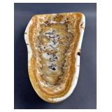 Polished Wavy Agate Bowl, 12.5" Wide x 2.75" Tall  Polished Wavy Agate Bowl, 12.5" Wide x 2.75" Tall