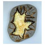 Large Septarian Dragon Stone Polished Slab, 6.75" x 5"  Large Septarian Dragon Stone Polished Slab, 6.75" x 5"