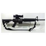 CMMG MK-4 Unknown Cal Rifle SN# SCM-103174, Burris AR-332 Scope, Adjustable Stock, Sling