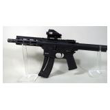 Smith & Wesson M&P 15-22P .22 LR Pistol SN# WAL3994, Hiram Red & Green Dot Sight With Laser 
