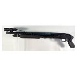 Mossberg 500A 12 ga Pump Action Shotgun SN# R249569, Flashlight With Remote Switch 