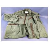 Military Uniform, Includes US Military Flying Coveralls, US Air Force Leather Cap And Glove, Air Ser