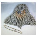 Replica Medievel Kettle Helmet, And Chainmail Coif 