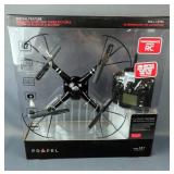 Propel Quad Rotor RC Drone With HD Camera, Model PL-1442 In Box 