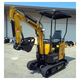 2025 CFG Mini Excavator Model H12R, Unused, Video In Photo Gallery 