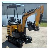 2025 CFG Mini Excavator Model MX12RX, Unused, Video In Photo Gallery 