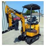2025 CFG Mini Excavator Model QK18R, Unused, Video In Photo Gallery 