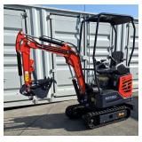 2025 CFG Mini Excavator Model MX15RX, Unused, Video In Photo Gallery 