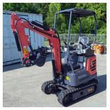 2025 CFG Mini Excavator Model MX15RX, Unused, Video In Photo Gallery