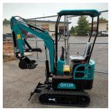 2025 CFG Mini Excavator Model QH12R, Unused, Video In Photo Gallery 