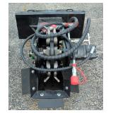 2025 GIYI Mini Skid Steer Stump Grinder Attachment, Unused  2025 GIYI Mini Skid Steer Stump Grinder Attachment, Unused