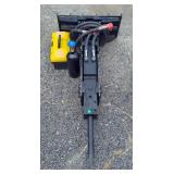 2025 GIYI Mini Skid Steer Breaker Hammer Attachment, 56", Unused  2025 GIYI Mini Skid Steer Breaker Hammer Attachment, 56", Unused