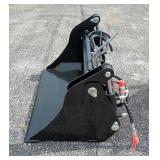 2025 GIYI Mini Skid Steer 39" 4 in 1 Bucket Attachment, Unused 2025 GIYI Mini Skid Steer 39" 4 in 1 Bucket Attachment, Unused