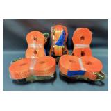 2025 SKLP 1.5" Ratchet Straps, Qty 5, Unused  2025 SKLP 1.5" Ratchet Straps, Qty 5, Unused