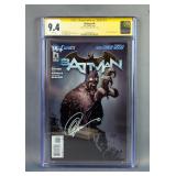 Batman #6 Signed by Greg Capullo, DC Comics April 2012, CGC Graded 9.4, Signature Series 