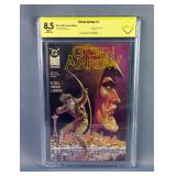 Green Arrow #1 Signed by Dick Giordano, DC Comics, February 1988 CBCS Graded 8.5 