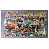 Avengers Comic Books #300- #306 And #318-#336, Marvel Comic Group, Approx Qty 29 