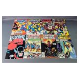 Marvel Comics Captain America Comic Books, Various Issues, Approx Qty 32 