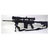 DPMS Panther Arms LR-308 .308 Cal Rifle SN# 153925, Bipod, Adjustable Stock, SLN Optics 4-16x50 Illu