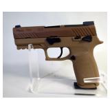 Sig Sauer P320 M18 9mm x 19 Pistol SN# M18A131566, 3 Total Mags, In Hard Case 