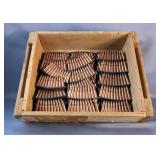 7.62x39 Ammo, All On 10 Round Stripper Clips, In Ammo Crate, Approx 500 Rds