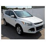 2014 Ford Escape SUV Car VIN# 1FMCU9G9XEUD94094, Miles Showing On Odometer 93514, Missouri Title
