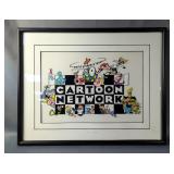 Cartoon Network "World Premiere Toons" 1995 Early Promotional Sericel, Framed And Matted, 18.5" x 23
