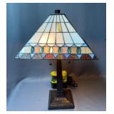 Stained Glass Geometric Style Table Lamps 