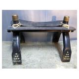 Camel Saddle With Decorative Accents 