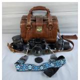 Argus CR-3E Camera with Lenses and Accessories