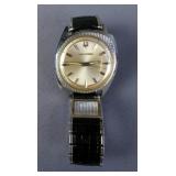 Bulova Accutron Watch with Calendar Band, Original Box, and Receipt 