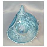 Decorative Art Glass Centerpiece Bowl 
