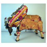 Hand Made Fabric Pinata Style Bull