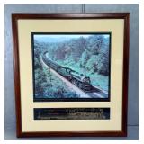Framed Southern Railway Locomotive Print 