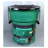 StoveTec Wood Stove and Green Pine Korea Portable Gas Stove AGP-2500 