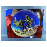 Joshua Tree Desert Print On ChromaLuxe CG Metal, 20" x 24"