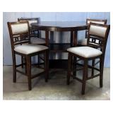 New Classic Home Furnishing Counter Height Table And Chairs, Qty 4