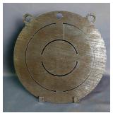 Metal Target Gong, 11.5" X 11.5"