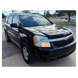 2007 Chevrolet Equinox LT SUV, VIN# 2CNDL63F276110833, Miles Showing On Odometer 187,300 