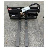 2025 Wolverine PFA-11-3300G Pallet Fork Hydraulic Adjustable, Unused 