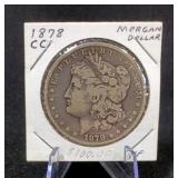 1878 CC Morgan Silver Dollar 