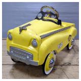Checker New York City Taxi Cab Pedal Car