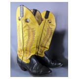 Sanders Western Mens Cowboy Boots, Size 9D