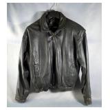 Wilsons Mens Leather Jacket, Size L 