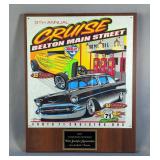 2007 South 71 Cruisers 5th Annual Cruise Main Street Plaque 