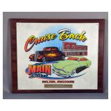 2003 South 71 Cruisers Belton Missouri Cruise Back to Main Street Framed Print 