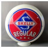 Skelly Regular Gas Glass Globe 