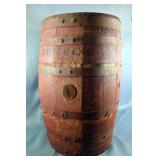 Coca-Cola Barrel Advertising Display 